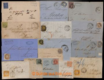 216690 - 185 [COLLECTIONS]  interesting selection of 14 entires with 