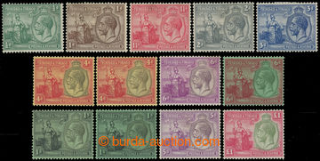216697 - 1922-1928 SG.216-229, George V. - Britain, ½P - £1, comple