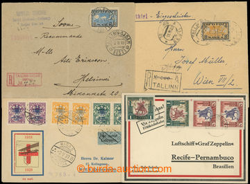 216699 - 1919-1920 BALTIC STATES / Estonia - 2x Reg letter with 1M re