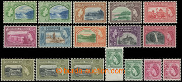 216701 - 1953-1959 SG.267-278a, Elizabeth II. - Landscape, 1C - $4,80