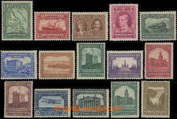 216718 - 1928-1929 SG.164-178, Promotional 1C - 30C, complete set of 