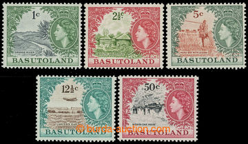 216771 - 1964 SG.84-92, Alžběta II. - Krajinky, 1C - 50C, kompletn