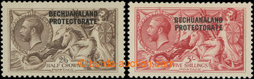 216776 - 1913-1924 SG.83-84, GB George V. - Seahorses, values 2/6Sh a
