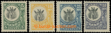 216828 - 1925 SG.89-92, 5C - 30C, complete set of 4 stamps; popular m