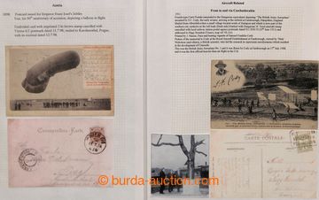 216846 - 1898-1939 [COLLECTIONS]  AIRMAIL A ZEPPELIN POST / GERMANY, 