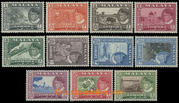 217028 - 1960 SG.155-165, Sultán Izmael - Motivy, 1C - $5, kompletn