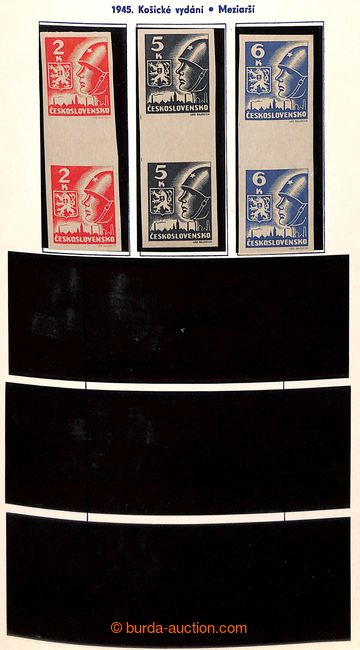 217102 - 1945-1992 [SBÍRKY]  GENERÁLNÍ / sbírka na zasklených li