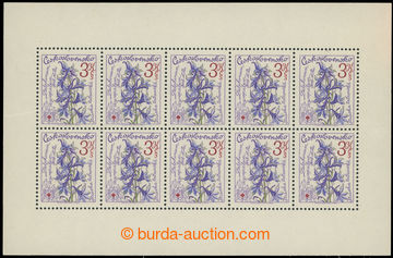 217114 - 1979 Pof.2369A, Mountain Rescue Service 3Kčs with line perf