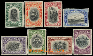 217141 - 1931 SG.295-302, 3C - $5, complete set of 8 stamps; very fin