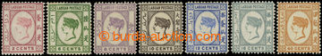 217147 - 1892-1893 SG.39-47, Victoria 2C - 40C, complete set of 7 sta