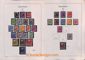 217152 - 1948-1976 [SBÍRKY]  sbírka na zasklených listech Leuchttu