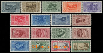 217322 - 1932 Mi.391-407, Garibaldi 10C - 5L, complete set of 17 stam