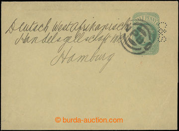 217370 - 1900? newspaper wrapper Victoria/ Half Penny addressed to Ge