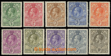 217593 - 1933 SG.11-20, George V. ½P - 10Sh, complete set of 10 stam