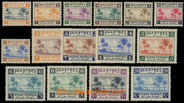 217627 - 1941 SG.81-95, Palmy 1m - 20P; kompletní série, část dvl