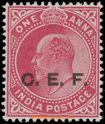 217661 - 1905-1911 SG.C13a, Edward VII. 1A with overprint C.E.F. - ov