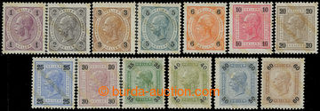 218020 - 1901 ANK.84-96, Franz Joseph I. 1H-60H; fine, c.v.. 165€