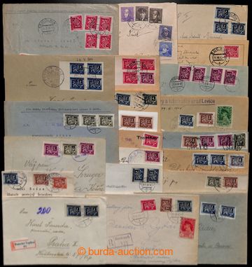 218022 - 1945 [COLLECTIONS]  BRATISLAVA  comp. 14 pcs of entires with
