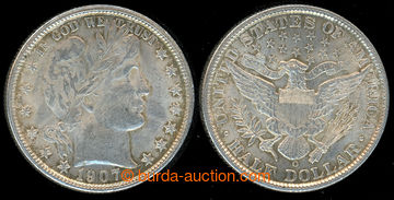 218082 - 1907 USA / 1/2 dollar, Morgan; Ag, 0-1
