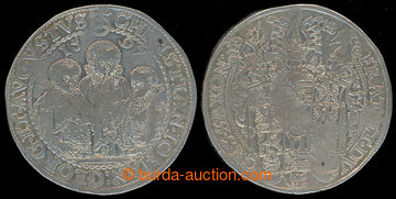 218086 - 1597 SAXONY / 1 taler HB, Christian II., Johann Georg I. and