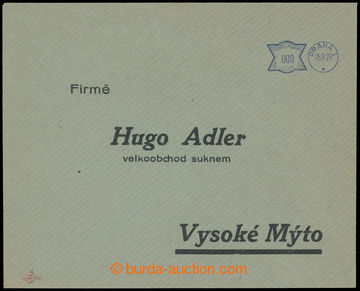 218201 - 1928 trial print pay machine ANKER - WERKE on/for vyplácen�