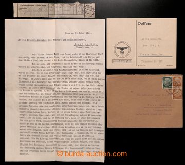218497 - 1941 KT FLOSSENBÜRG / ODBOJ - JAN SMUDEK  dopis s žádost