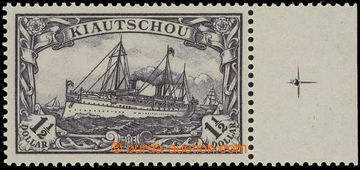 218576 - 1905 KIAUTSCHOU / Mi.26A, Císařská jachta $1½, bez průs