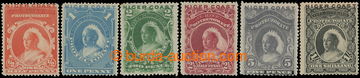 218712 - 1894 SG.45-50, Victoria ½P - 1Sh; complete set, c.v.. £75