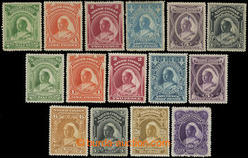 218713 - 1894-1898 SG.51-56, 66-74, Victoria ½P - 1Sh and ½P - 10Sh