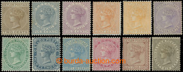 218745 - 1872-1880 SG.121-132, 124a, Victoria 2C - 96C, wmk Crown CC,