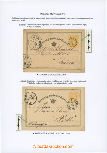 218766 - 1872-1874 Ferchenbauer. 3D + 4D, yellow 2 Kreuzer, IV. issue