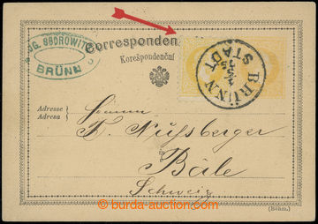 218772 - 1875 Ferch.4E, žluťásek 2Kr, V. vydání 1872/73, něm. -