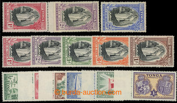 218781 - 1938-1951 SG.71-73, 83-87, 95-100, selection of three comple