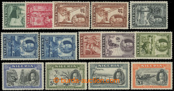 218998 - 1936 SG.34-45, George V. - Motives ½P - £1, selection of 1