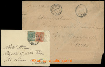 219053 - 1918-1919 ITALY / POSTA MILITARE 162  comp. 2 pcs of letter 