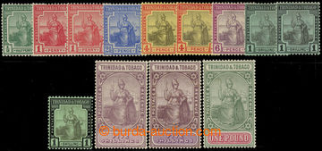 219063 - 1913-1923 SG.149-156, Britannia ½P - £1, selection of 13 s