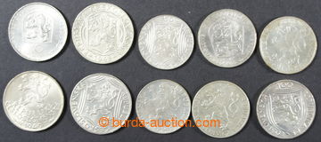219804 - 1948-1969 SELECTION of / 10 pcs of various Ag memorial coins