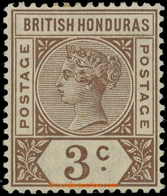 220019 - 1891 SG.53w, Victoria 3C brown, wmk INVERTED; very fine piec