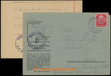 220030 - 1941 C.C. FLOSSENBÜRG / RESISTANCE - JAN SMUDEK pre-printed