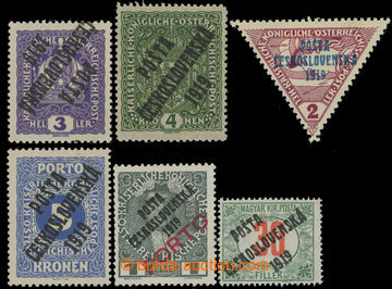 220107 -  SELECTION of / Crown 3h with inverted opt, type I.; Coat of