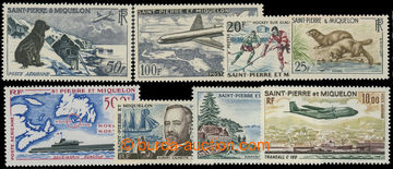 220330 - 1957-1973 Mi.386-387, 390-391, 396, 402-403, selection of ch