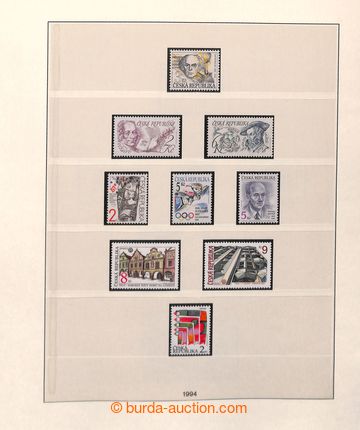 220363 - 1993-1997 [SBÍRKY]  základní sbírka na listech Lindner v