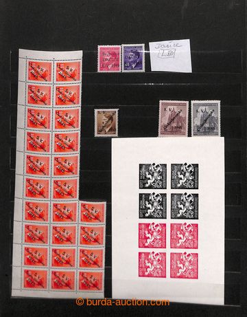 220394 - 1944-1945 [COLLECTIONS]  REVOLUTIONARY OVERPRINTS / small co