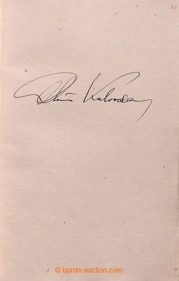 220480 - 1929-1930 [COLLECTIONS]  SELECTION of autografů important C