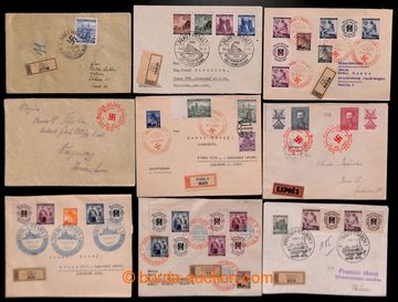 220497 - 1939-1944 [COLLECTIONS]   selection of 44 pcs of Us entires 