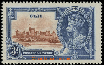 220545 - 1935 SG.243i, Jubilee George V. 3P with plate variety - Dash