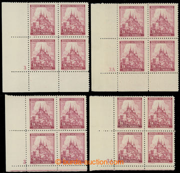 220546 - 1939 Pof.31 plate number, Landscape the first issue., Prague