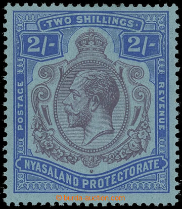 220555 - 1926 SG.109a, George V. 2Sh violet / blue with with plate va