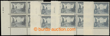 220693 - 1953-1960 Pof.742, Charles Bridge 5Kčs, selection of three 