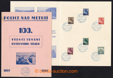 220762 - 1939 PR10/PaL, POLICE NAD METUJÍ/ 100. výročí trvání p